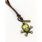 *Κολιέ με δέρμα - Ne109