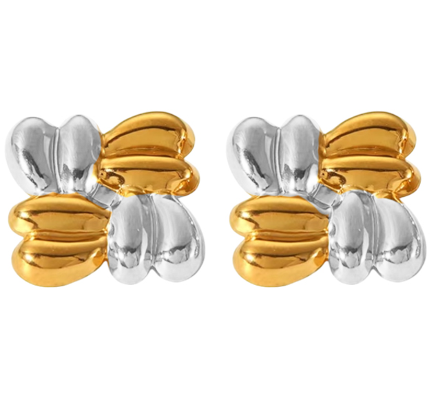 7_ef67421a-f1ef-4367-9ec3-04554067c68e Σκουλαρίκια επιχρυσωμένο ατσάλι με ασημί-EA459 - Image 1