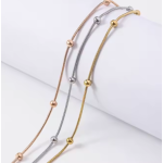 Βραχιόλι ατσάλι με 3 διαφορετικά χρώματα-BR243 - Image 3