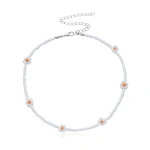 Κολιέ με μαργαρίτες - NE460