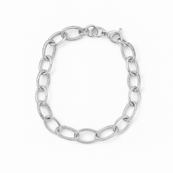 [NewProduct] - Βραχιόλι ανδρικό ατσάλινο - w240