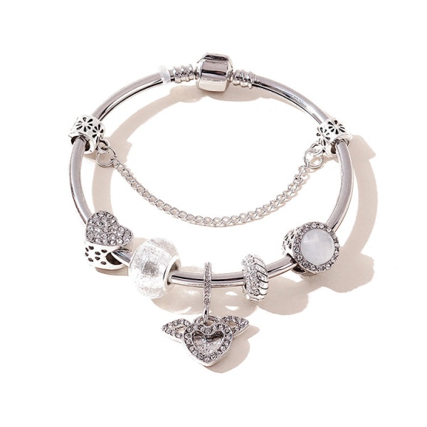 [NewProduct] - Βραχιόλι bangle ασημί - BR123