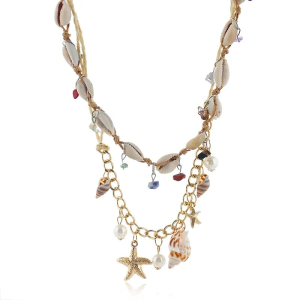 [NewProduct] - Κολιέ με καλοκαιρινά στοιχεία - ne095
