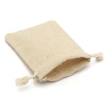 [NewProduct] - Πουγκί από λινάτσα κρεμ 8x10 - P002 - Image 2