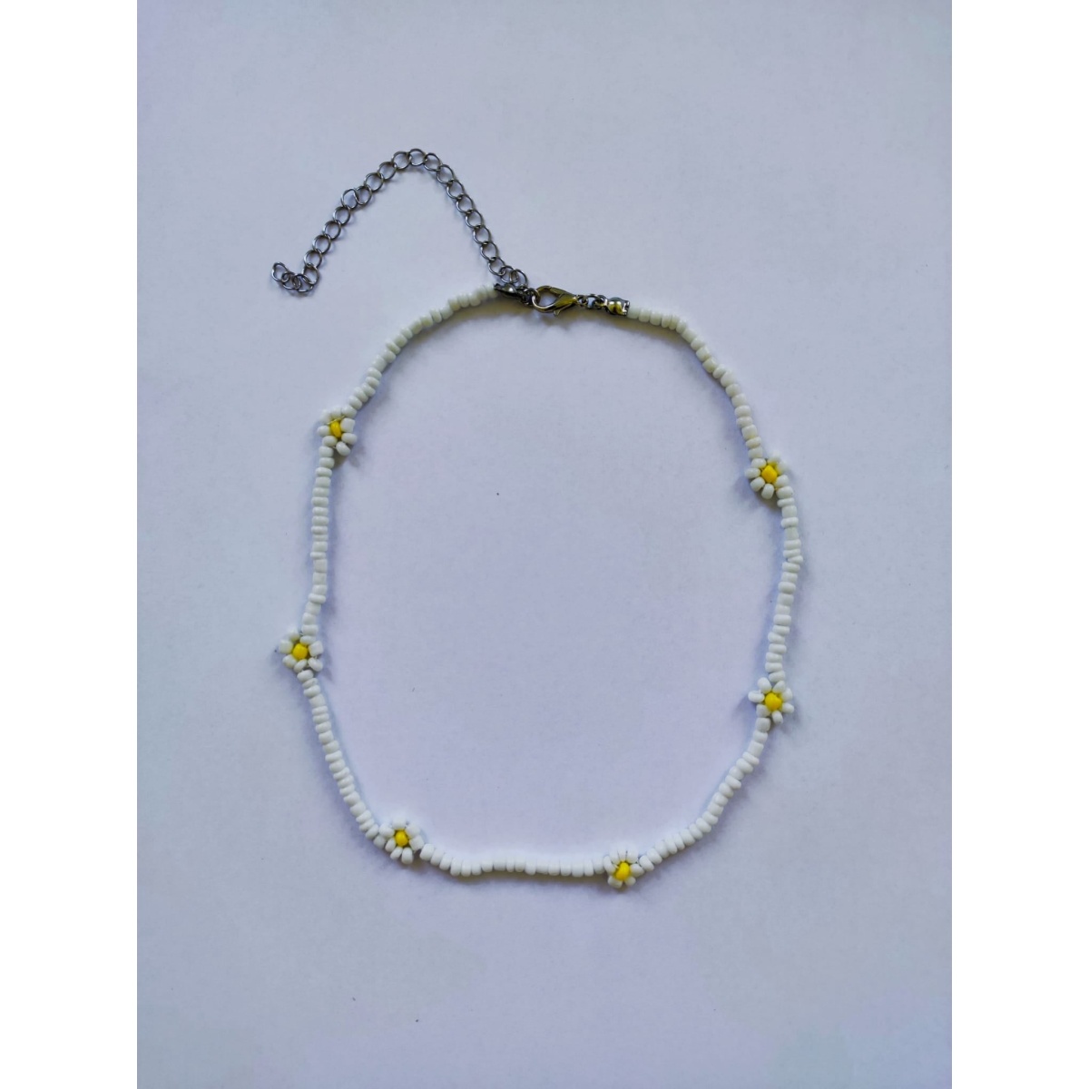 [NewProduct] - Κολιέ με μαργαρίτες - NE460 - Image 1
