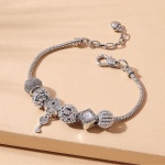 [NewProduct] - Βραχιόλι ασημί bangle - BR119 - Image 2