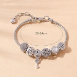 [NewProduct] - Βραχιόλι ασημί bangle - BR119 - Image 4